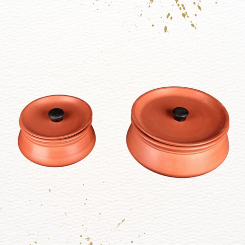 Cooking Handi with LID (RED)